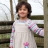 Top coton bio - Orchid Stripe