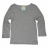 Top coton bio - Pointelle gris