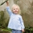 Top coton bio - Snowball Polka 6-12 mois 68-76 cm