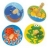 Toupies bois Animaux du monde aquatique