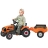 Tracteur renault avec remorque