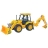 Tractopelle bulldozer