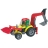 Tractopelle et bulldozer