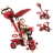 Tribenne Zoo 3 en 1 Rouge