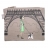 Trousse coton bio Tour Eiffel
