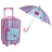 Valise et parapluie