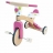 Velo rose à pois en hêtre
