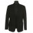 Veste cintrée Noire Gentleman Farmer