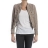 Veste en cuir de chevre