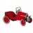 Voiture à pédales classique rouge