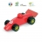 Voiture en bois Formule 1 rouge