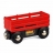 Wagon de bétail rouge