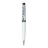 Waterman Stylo Bille Waterman Expert Deluxe - Laque Blanche CT - Pointe Bleu Moyenne