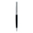 Waterman Stylo Bille Waterman Hémisphère - Moonlight - Satin Noir CT - Pointe Bleu Moyenne