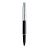 Waterman Stylo Roller Waterman Hémisphère - Moonlight Satin Noir CT - Pointe Noir Fine