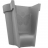 +13 chaise dans pot Géant gris