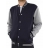 2-tone college - Navy gris