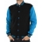 2-tone college - Noir / turquoise
