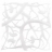 20 carrés rideau design, séparation design PIP