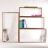 4 blocs Bicolor modulables, etagère déco Xlboom