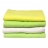 4 Langes fins coton bio Kiwi Lot de 4 langes