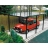 Abri de voiture Carport finition noire