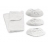 Accessoire nettoyeur vapeur KARCHER Jeu - 3 bonnettes+2 serpillières