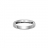Alliance argent rhodié jonc 3mm 1 diamant 0,02 carat