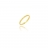 Alliance or jaune fantaisie. Bague de mariage 1.5 mm