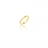 Alliance or jaune fantaisie. bague de mariage 2 mm