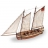Artesania Maquette en bois - Endeavour's Longboat