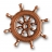 Artesania <a title='En savoir plus sur les maquettes' href='http://cadeau.familyby.com/post/12963927765/maquette-voilier' style='text-decoration:none; color:#333' target='_blank'><strong>Maquette</strong></a> en bois - Roue de gouvernaille : Diamètre 30 mm