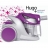 Aspirateur sans sac HUGO Mauve