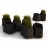 Bac à plantes design ROCK GARDEN noir Couleur Noir Matière Polyethylène