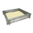 Bac à sable carré 120cm en bois