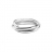 Bague 3 anneaux argent