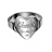 Bague acier GUESS