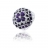 Bague argent et amethystes