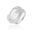 Bague argent et oxyde