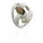 Bague argent et oxydes