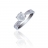 Bague argent et oxydes