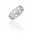 Bague argent et oxydes