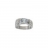 Bague argent oxyde bleu