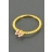 Bague Divine<a title='composition florale pour la saint-valentin' href='http://www.familyby.com/boutiques/detailCategorie/4211' style='text-decoration:none; color:#333'><strong> fleur</strong></a> vermeil