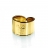 Bague DOLCE & GABBANA acier doré T54
