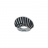 Bague en argent avec résine noire