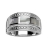 Bague nacre + oxydes argent rhodié taille 52 52.54.56.58