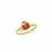Bague or coccinelle