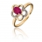 Bague Or Diamant et Rubis