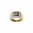 BAGUE OR DIAMANTS SAPHIR